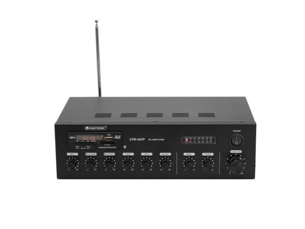 Omnitronic 80709605, 40 W, D, Klämplintar, 230 V, 50 hz, 80 W
