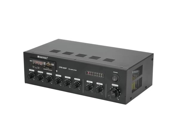 Omnitronic 80709605, 40 W, D, Klämplintar, 230 V, 50 hz, 80 W