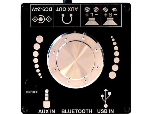 MOZOS WS-DIY SPEAKER AMPLIFIER STEREO DAC USB BT