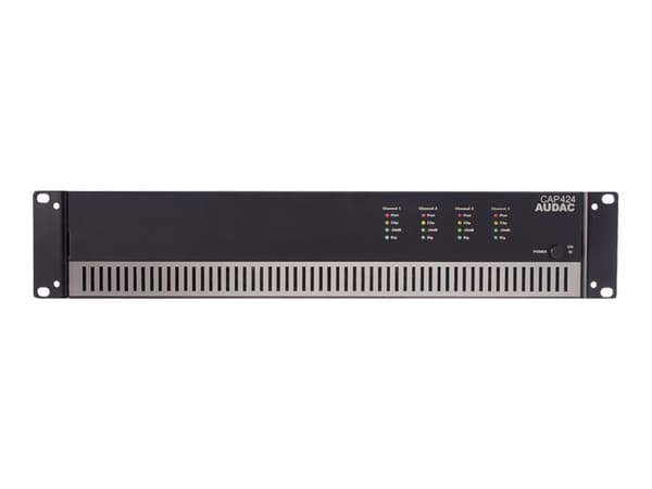 Audac CAP424 - Effektforsterker - svart