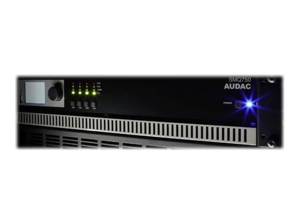 Audac SMQ750 - Forsterker - 4 x 750 watt - svart