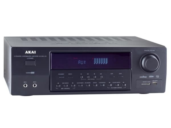 Akai AS110RA-320, 30 W, 5.1 kanaler, Surround, 0,1%, 650 mV, 80 dB