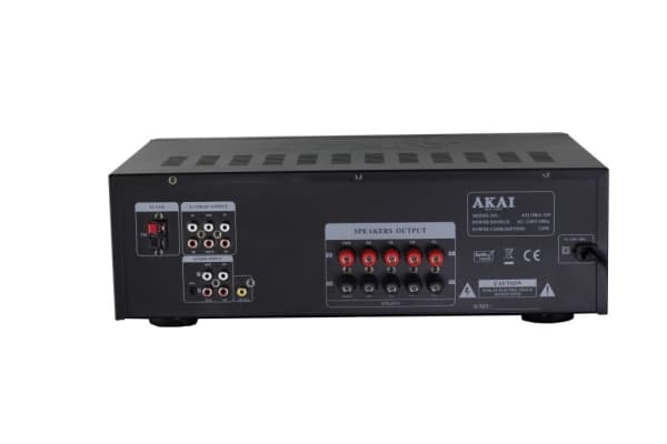 Akai AS110RA-320, 30 W, 5.1 kanaler, Surround, 0,1%, 650 mV, 80 dB