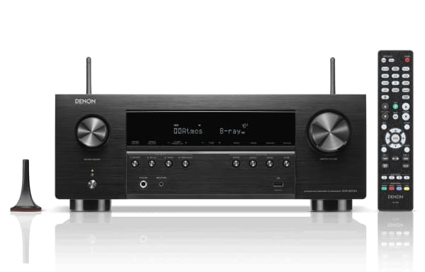 Denon AVR-S970H - AV-nätverksreceiver - 8K - HDR - 7,2-kanal - 7 x 85 Watt - svart