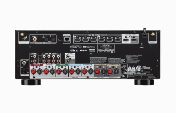 Denon AVR-S970H - AV-nätverksreceiver - 8K - HDR - 7,2-kanal - 7 x 85 Watt - svart