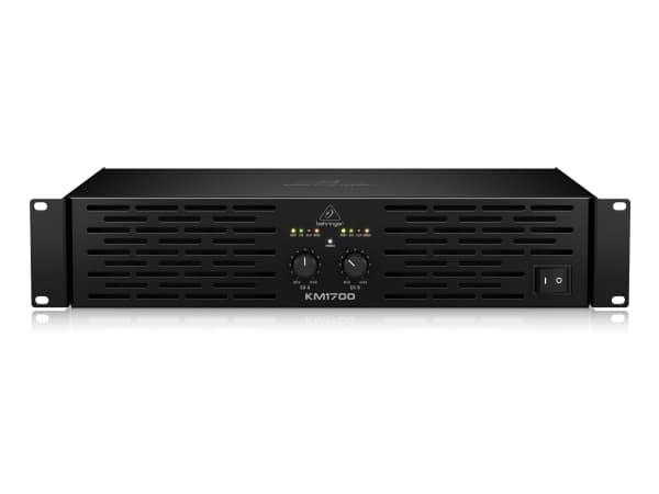 Behringer KM1700, 1700 W, 0,03%, 35,6 dB, 20000 O, 20 - 20000 hz, 1/4"