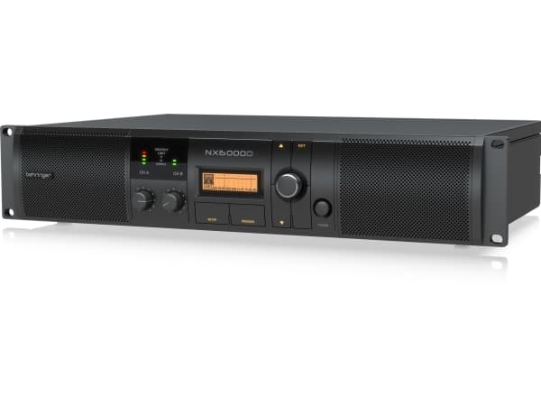 Behringer NX6000D, 2.0 kanaler, 3000 W, D, 48 dB, 4 O, 8 O