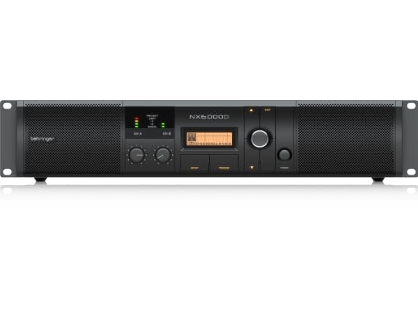 Behringer NX6000D, 2.0 kanavaa, 3000 W, D, 48 dB, 4 O, 8 O