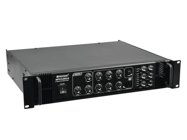 Omnitronic 80709786 Audioverstärker Leistung/Phase Schwarz (80709786)