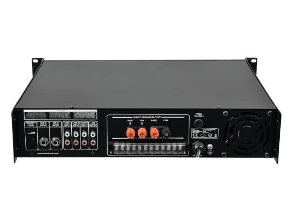 Omnitronic 80709786 Audioverstärker Leistung/Phase Schwarz (80709786)