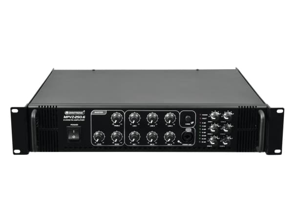 Omnitronic 80709786 Audioverstärker Leistung/Phase Schwarz (80709786)