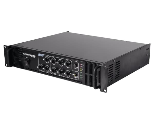 Omnitronic 80709630, 180 W, A/B, 0,5%, 85 dB, 80 - 14000 Hz, Klemmer