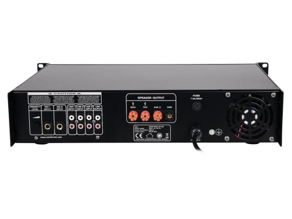 Omnitronic 80709630, 180 W, A/B, 0,5%, 85 dB, 80 - 14000 Hz, Klemmer