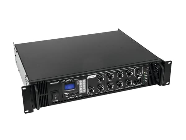 Omnitronic 80709645 lydforsterker effekt/fase svart (80709645)