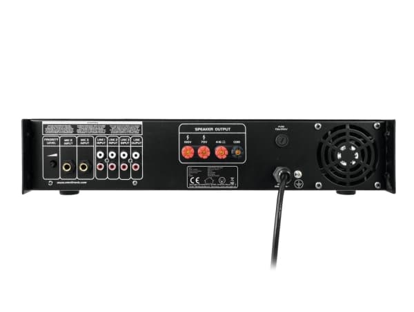 Omnitronic 80709631 Audioverstärker Leistung/Phase Schwarz (80709631)