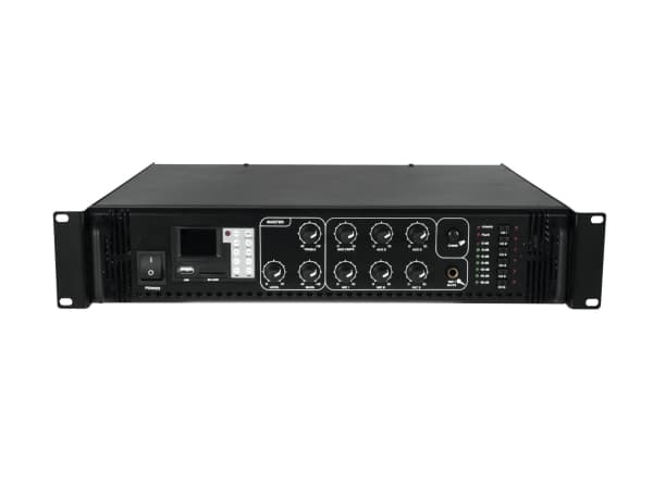 Omnitronic 80709755, 650 W, A/B, 0,5%, 85 dB, 80 - 16000 Hz, Klemmer