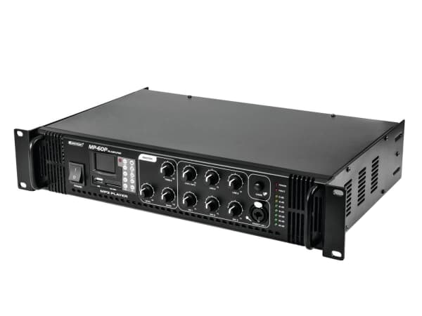 Omnitronic 80709611, 60 W, A/B, 0,5%, 85 dB, 80 - 14000 Hz, Klemmer