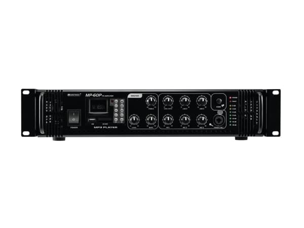 Omnitronic 80709611, 60 W, A/B, 0,5%, 85 dB, 80 - 14000 Hz, Klemmer