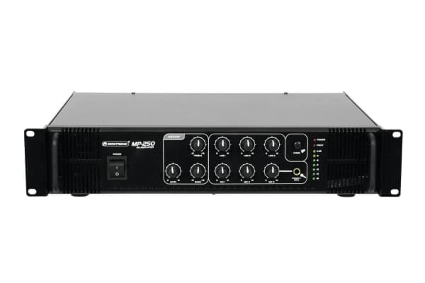 Omnitronic 80709640 Audioverstärker Leistung/Phase Schwarz (80709640)