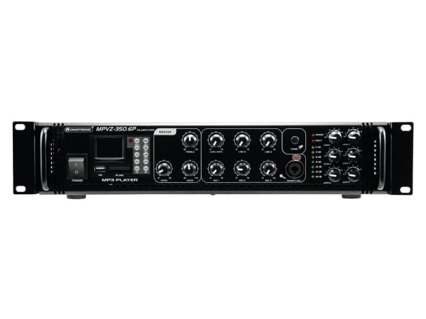 Omnitronic 80709792, 350 W, A/B, 0,5%, 85 dB, 80 - 16000 hz, Klämplintar