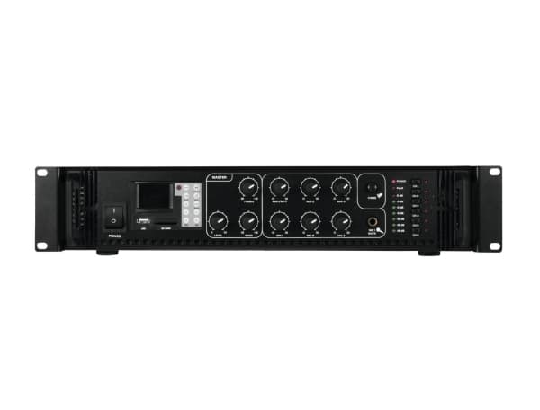 Omnitronic 80709742, 350 W, A/B, 0,5%, 85 dB, 80 - 16000 Hz, Klemmer