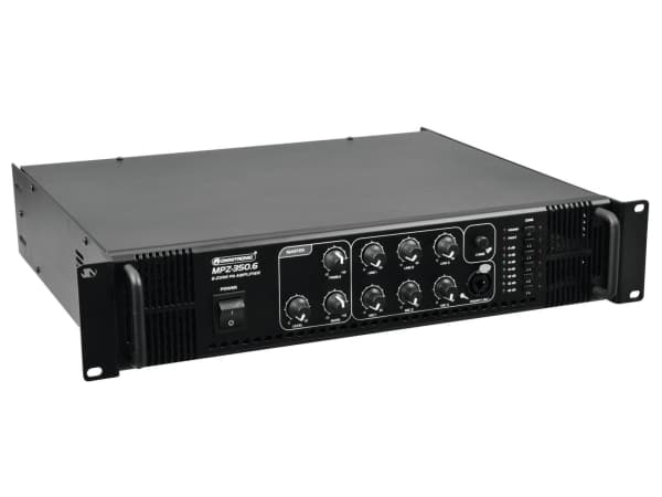 Omnitronic 80709741 Audioverstärker Leistung/Phase Schwarz (80709741)