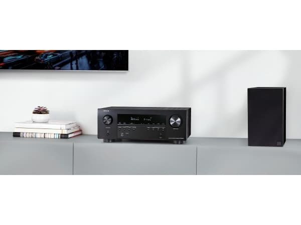 Denon AVR-S960H, 95 W, 7,2 kanavaa, stereo, 145 W, 0,08%, 200 mV
