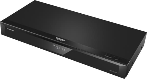 Panasonic DMR-UBC70EGK 4K UHD -skaalaava Blu-ray -soitin ja 500 Gt HD-digiboksi, musta