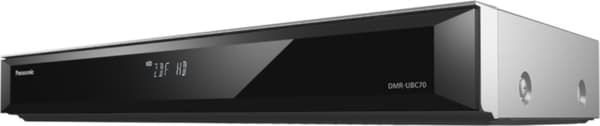 Panasonic DMR-UBC70EGS 4K UHD-uppskalande Blu-ray-spelare och 500 GB HD-set-top-box, silver