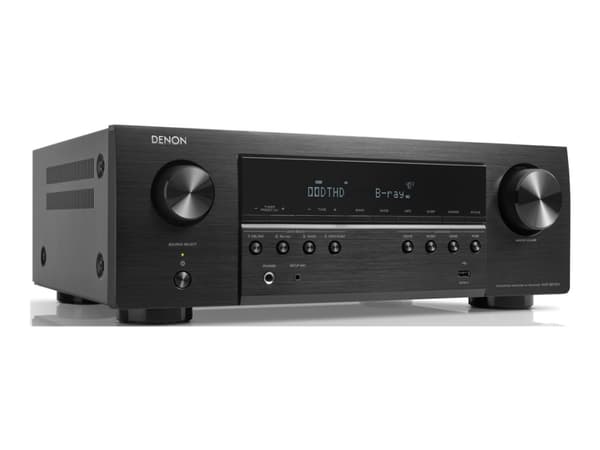 Denon AVR-S670H - AV-nettverksmottaker - 8K - 60 fps - HDR - 5.2 kanaler - 5 x 75 watt - svart