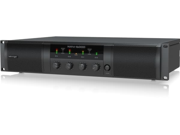 Behringer NX4-6000, 4.0 kanaler, 1600 W, D, 0,2%, 100 dB, 20 - 20000 Hz