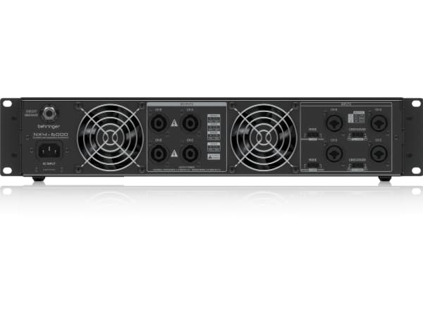 Behringer NX4-6000, 4.0 kanaler, 1600 W, D, 0,2%, 100 dB, 20 - 20000 Hz