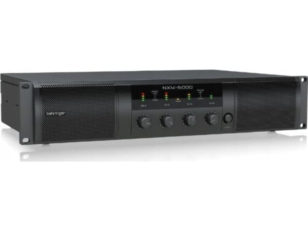 Behringer NX4-6000, 4.0 kanaler, 1600 W, D, 0,2%, 100 dB, 20 - 20000 Hz