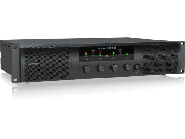 Behringer NX4-6000, 4.0 kanaler, 1600 W, D, 0,2%, 100 dB, 20 - 20000 Hz