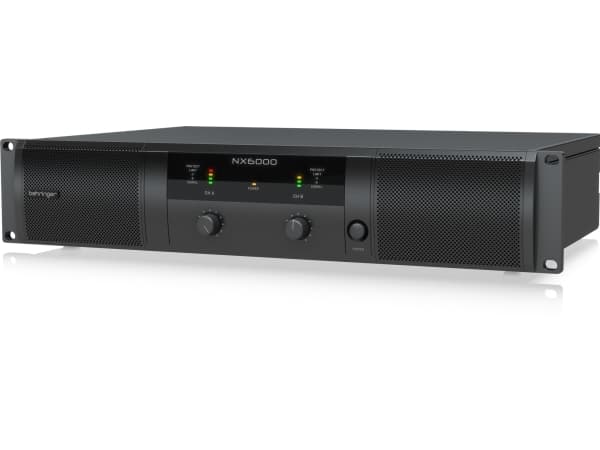 Behringer NX6000, 2,0 kanavaa, 3000 W, D, 48 dB, 4 ohmia (O), 8 ohmia (O)