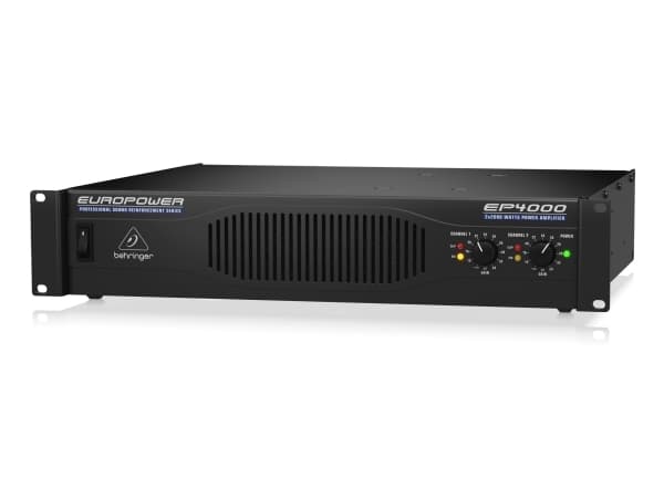 Behringer asd, 4000 W, 0,02%, 34 dB, 20000 ohm (O), 20 - 20000 Hz, 1/4"