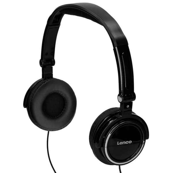 Lenco 2x 9" bærbar DVD-afspiller med USB SD indbygget batteri hovedtelefoner og beslag Sort