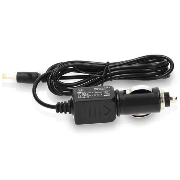 Lenco 2x 9" bærbar DVD-afspiller med USB SD indbygget batteri hovedtelefoner og beslag Sort