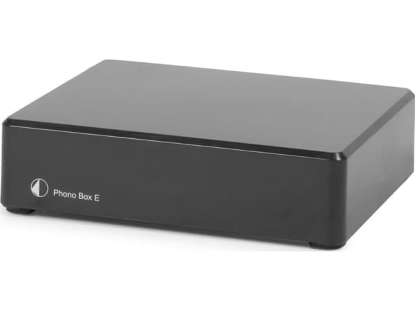 Pro-Ject Phono Box E, Sort, 40 dB, 20 - 20000 Hz, 47 O, 0,4%, CE