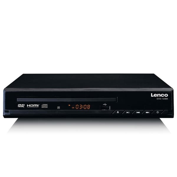 Lenco DVD-spelare med HDMI och fjärrkontroll Svart