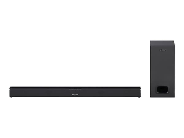 Sharp HT-SBW110 - Soundbar - 2.1-kanals - trådlös - Bluetooth - svart