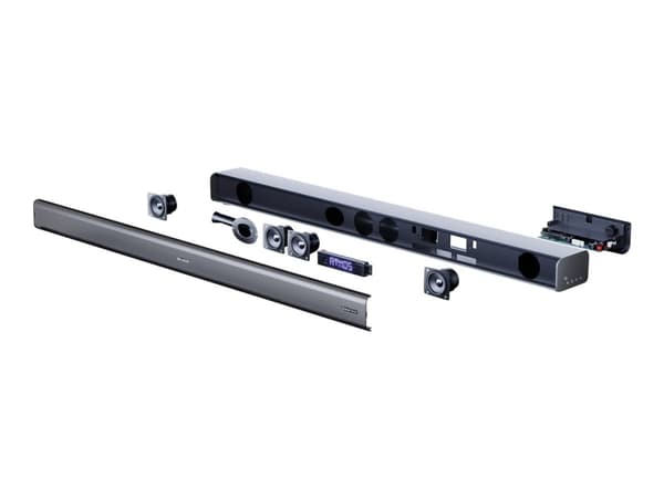 Sharp HT-SBW460 - Soundbar - för hemmabio - 3.1-kanals - trådlös - Bluetooth - 220 Watt (Total) - mattsvart