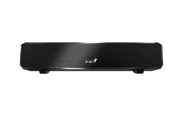 Genius USB SoundBar 100, 2.0 kanaler, 6 W, 6 W, 3 O, 5,08 cm (2"), Svart
