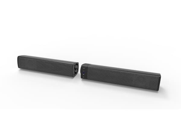 Xoro HSB 55, 2.1 kanaler, 20 W, 20 W, 8 O, 80 dB, 1%
