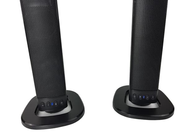 Xoro HSB 55, 2.1 kanaler, 20 W, 20 W, 8 O, 80 dB, 1%