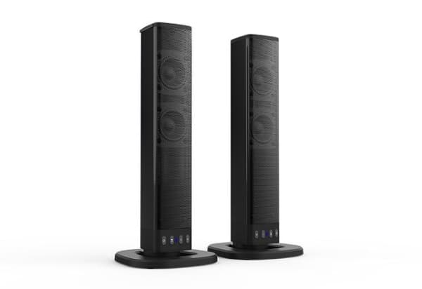 Xoro HSB 55, 2.1 kanaler, 20 W, 20 W, 8 O, 80 dB, 1%