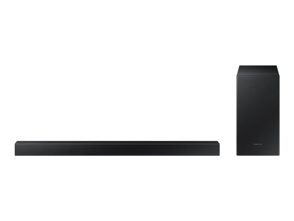 Samsung HW-T450 - Lydplankesystem - 2,1 kanaler - trådløs - Bluetooth - 200 watt (Total) - svart