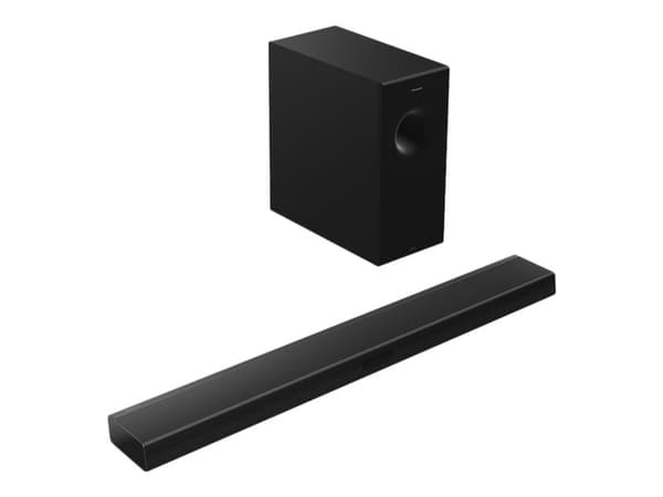 Panasonic SC-HTB600 - Soundbar - för hemmabio - 2.1-kanals - trådlös - Bluetooth - Appkontrollerad - 360 Watt (Total) - svart