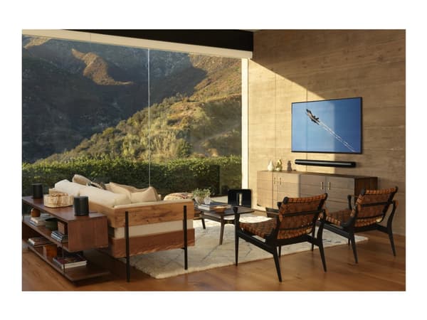 Sonos Arc - Soundbar - 5.0-kanals - trådlös - Wi-Fi, NFC - Appkontrollerad - svart