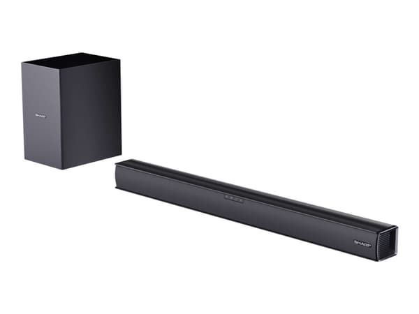 Sharp HT-SBW182 - Soundbar - för hemmabio - 2.1-kanals - trådlös - Bluetooth